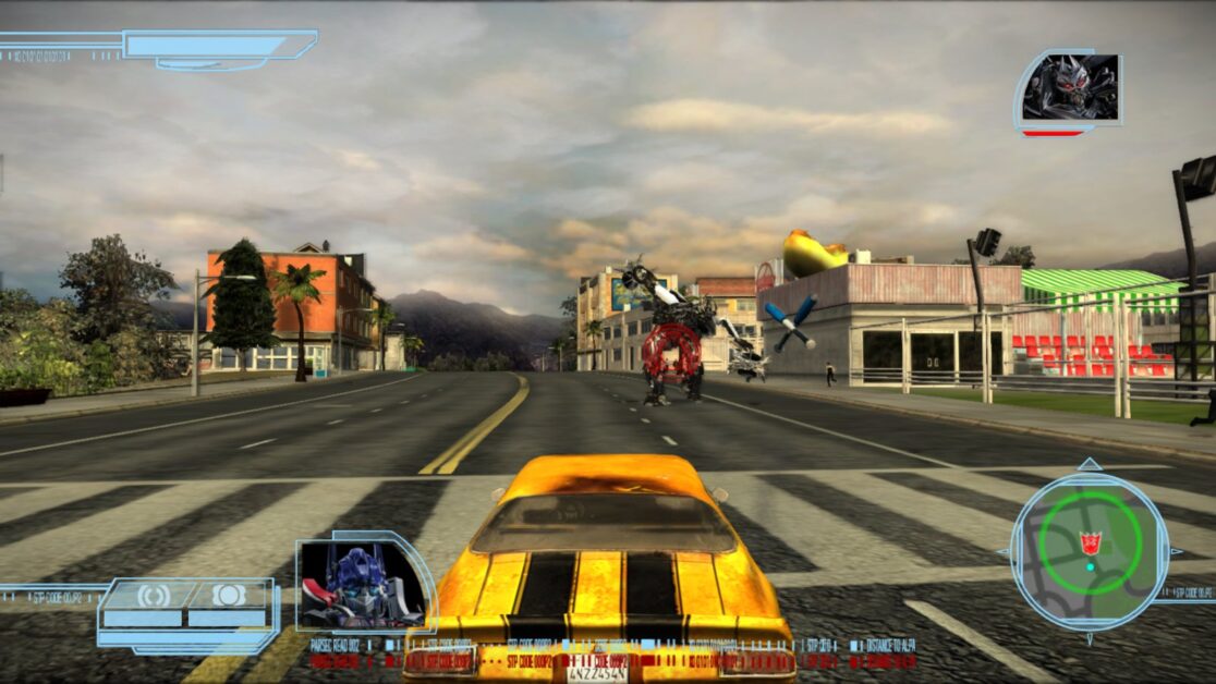 Transformers sur PlayStation 2