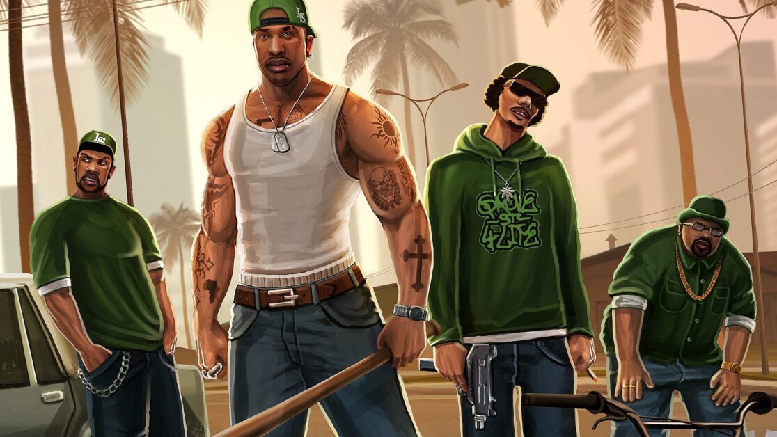 Código das Gangues nas ruas do GTA San Andreas 