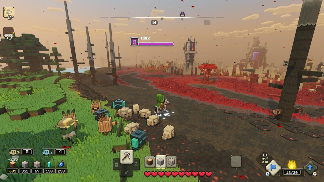 Preview: Minecraft Legends surpreende como bom RTS