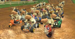 As vacas estão assumindo o mundo de Mario Kart
