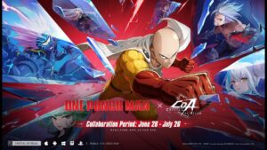One-Punch Man x Crystal of Atlan Collab está ao vivo no celular