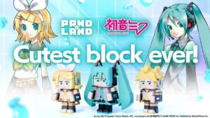 Pandoland x Hatsune Miku Collab começa em breve com mais vocalóides
