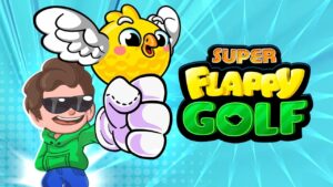 Noodlecake lança Super Flappy Golf, o terceiro jogo da série Flappy Golf