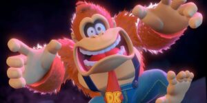 Nintendo revela o tamanho do interruptor Atualizado 2 do arquivo para Donkey Kong Bananza
