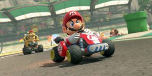 Mario Kart World Páscoa ovo permite espelhar o mapa de roam
