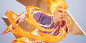 Marvel Rivals revela uma pele livre para a tocha humana