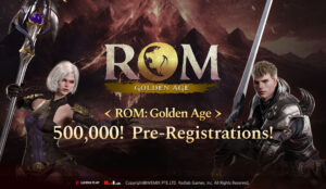 O blockchain MMORPG “ROM: Golden Age” superou 500.000 usuários pré-registrados. Lançamento global programado para agosto de 2025