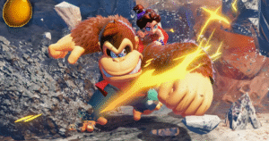 Donkey Kong Film Copyright registrado por Nintendo, enquanto o destaque de Gorilla continua