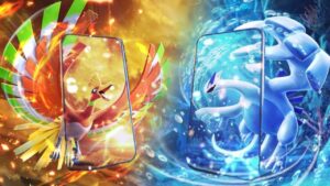 A dupla lendária Lugia e Ho-oh estão chegando ao Pokémon Trading Card Game Pocket em Sabedoria de Expansão do Sea e do Céu