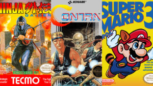Telas de final icônicas para jogos NES