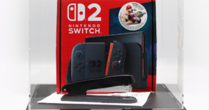 Switch 2 arruinando o grampeador agora para o leilão de caridade on -line pelo GameStop