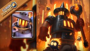 É o conto heróico do segundo ato de uma carta caída, pois Clash Royale traz o forno