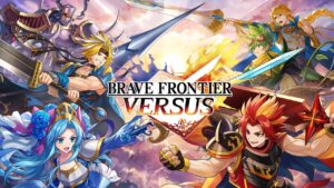 Brave Frontier versus, um jogo de cartões de negociação digital, abre pré-registro no Android