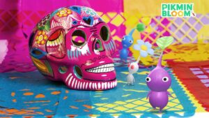 Pikmin Bloom está comemorando o dia dos mortos, também conhecido como día de muertos no próximo mês