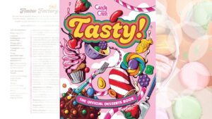 O livro oficial de sobremesas Candy Crush com mais de 50 receitas