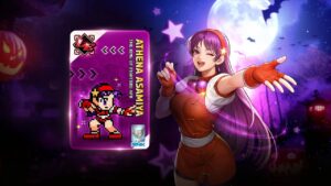 The King of Fighters AFK adiciona nova estrela pop adolescente Athena Asamiya