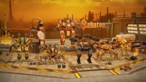 Banda de heavy metal Sabaton lança uma nova música em Mobile Shooter War Robots