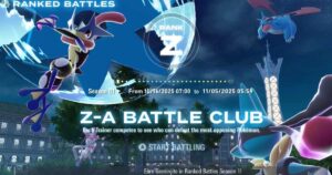 Temporada 1 de recompensas classificadas de Pokémon Legends ZA