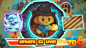 Bloons TD 6 descarta atualização 52.0 e DLC Frontier Legends com um modelo totalmente novo