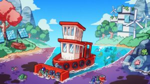 Limpe os resíduos do oceano enquanto uma aventura aconchegante de simulação ecológica é derramada! Chega ao Android