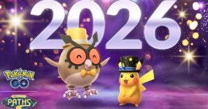 Tarefas de pesquisa de campo do evento Pokémon Go de Ano Novo de 2026, Desafio de Coleção e bônus