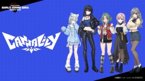 A nova banda original de “Girls Band Cry First Riff” “Canna Lily” foi anunciada. Personagens e elenco revelados e primeiro one-man live será realizado em junho