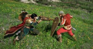 Melhores armas para iniciantes no Deserto Carmesim