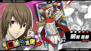 “Persona 5: The Phantom X”, atualização Ver.3.6 implementada. Novo★5 Phantom Thief “Goro Akechi” aparece no PICKUP Phantom Dollar Contract