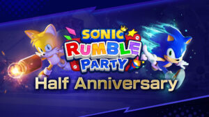 “Sonic Rumble Party” inicia evento de meio aniversário