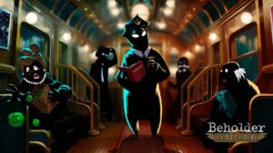 Monitore passageiros em um trem no novo Beholder Spinoff Beholder: Conductor