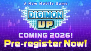 Próximo título de Digimon Up Bandai Namco abre pré-registro