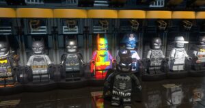 Todos os ternos e fantasias em Lego Batman Legacy of the Dark Knight