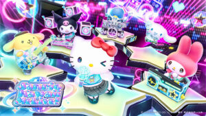 “Sanrio Kawaii Me Live!”, um aplicativo onde você pode desfrutar de jogos de ritmo com seus personagens favoritos da Sanrio, que será lançado em 2027