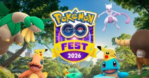 Atividades, bônus e horário de início do Pokémon Go Fest 2026