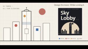 SimTower-Like Sky Lobby é um simulador de estratégia de elevador rápido, já disponível
