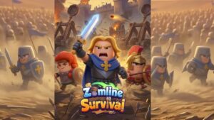 Zomline Survival é um novo jogo de estratégia de zumbis com combate de defesa de torre