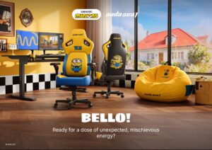 Prática com AndaSeat Minions Besties Edition