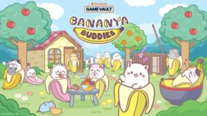 Crunchyroll revela o primeiro título original para celular Bananya Buddies, um jogo de coleta de gatos