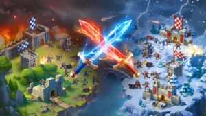 Hustle Castle adiciona novo modo de jogo de clãs com um enorme mapa-múndi