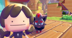 Concurso de esconde-esconde de Zorua em Pokémon Pokopia
